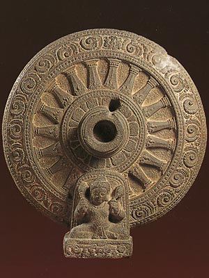 Dharmachakra Wheel, Dvaravati Art