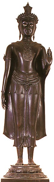 Standing Buddha Image, Sukhothai Style